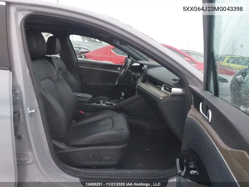 5XXG64J23MG043398 2021 Kia K5 Gt Line