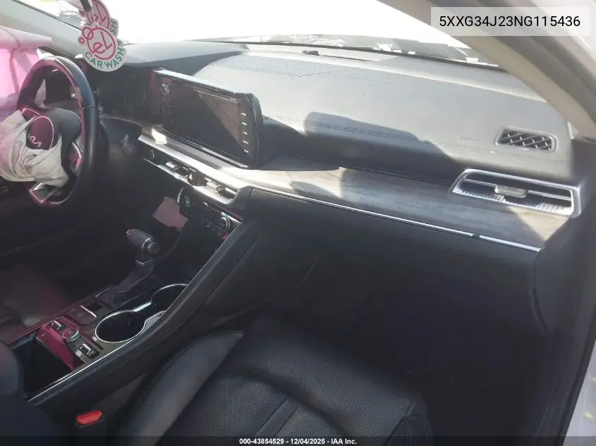 5XXG34J23NG115436 2022 Kia K5 Ex