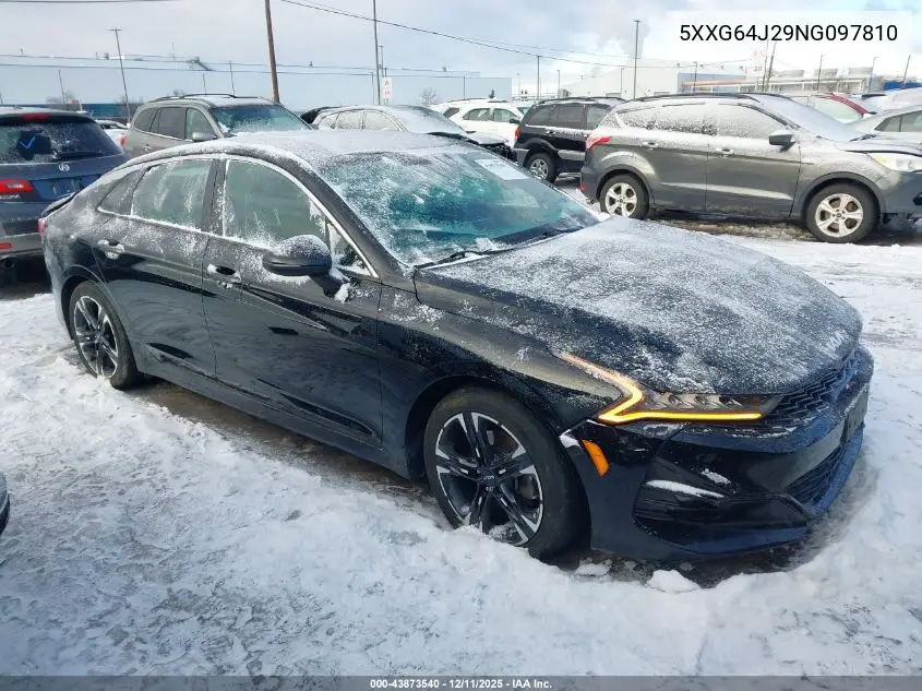 5XXG64J29NG097810 2022 Kia K5 Gt-Line