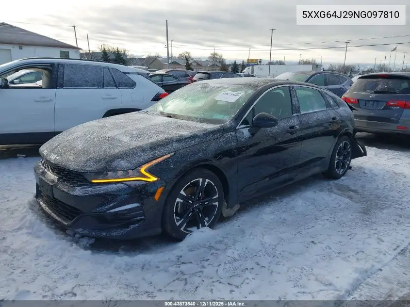 5XXG64J29NG097810 2022 Kia K5 Gt-Line