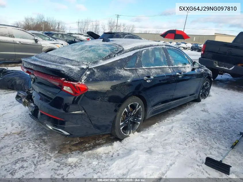 5XXG64J29NG097810 2022 Kia K5 Gt-Line