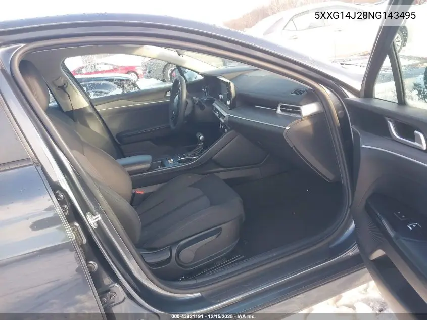 5XXG14J28NG143495 2022 Kia K5 Lxs