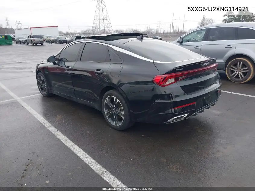 5XXG64J2XNG114971 2022 Kia K5 Gt-Line