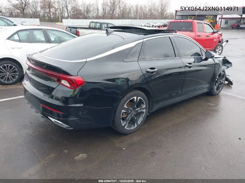 5XXG64J2XNG114971 2022 Kia K5 Gt-Line