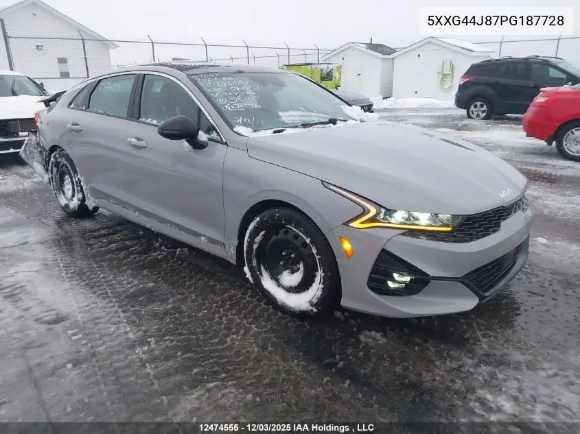 5XXG44J87PG187728 2023 Kia K5 Gt