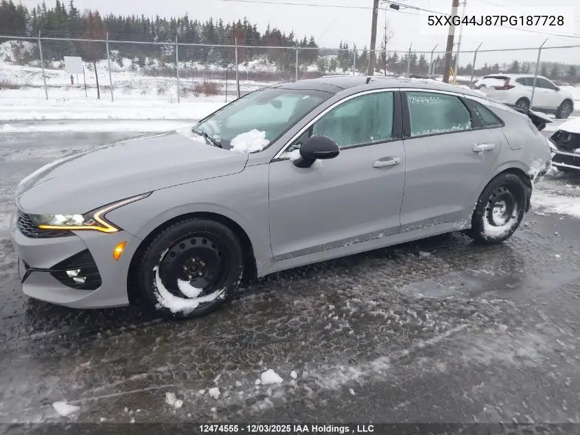 5XXG44J87PG187728 2023 Kia K5 Gt