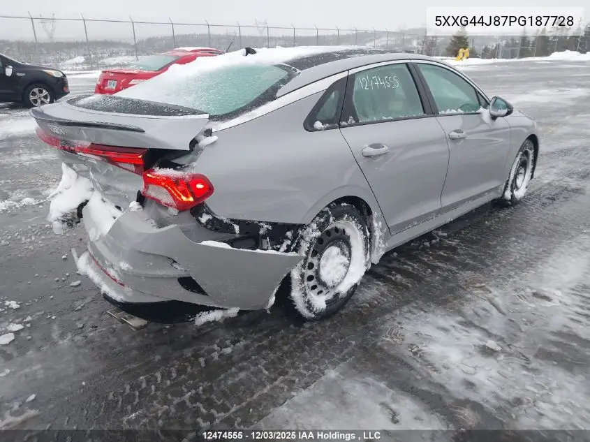 5XXG44J87PG187728 2023 Kia K5 Gt