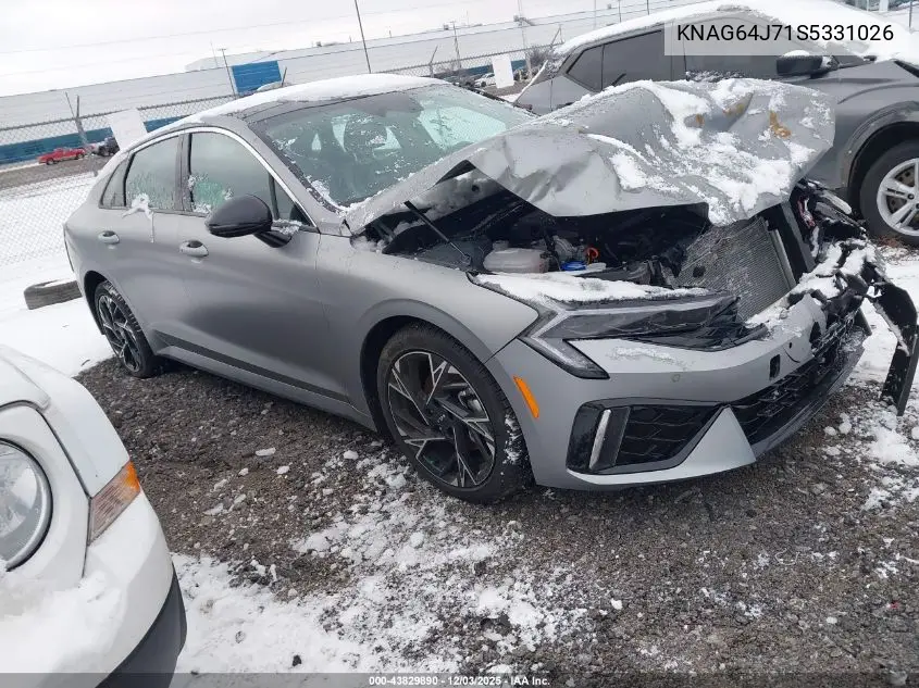 KNAG64J71S5331026 2025 Kia K5 Gt-Line