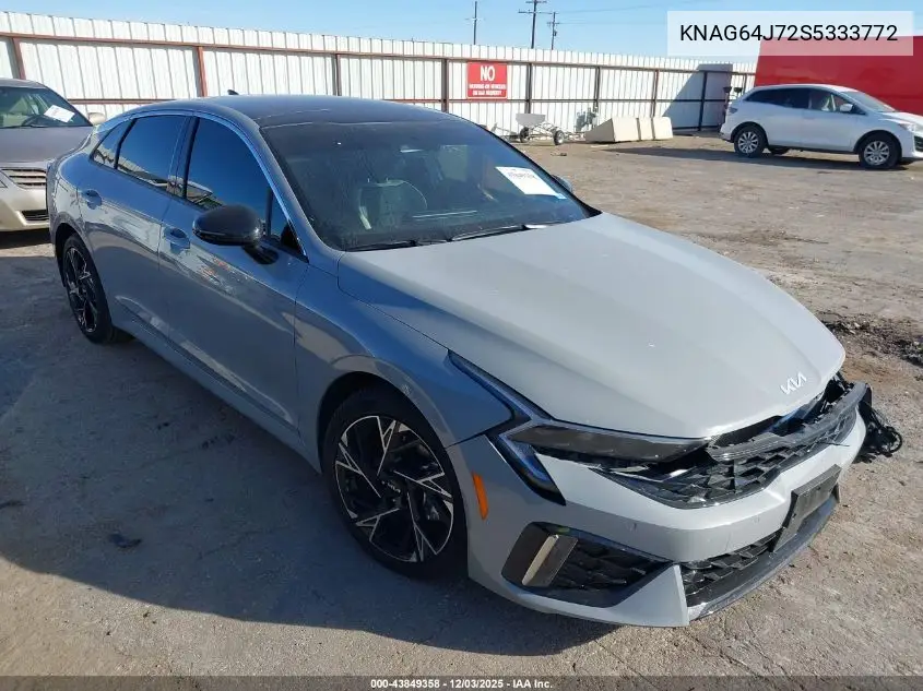 KNAG64J72S5333772 2025 Kia K5 Gt-Line