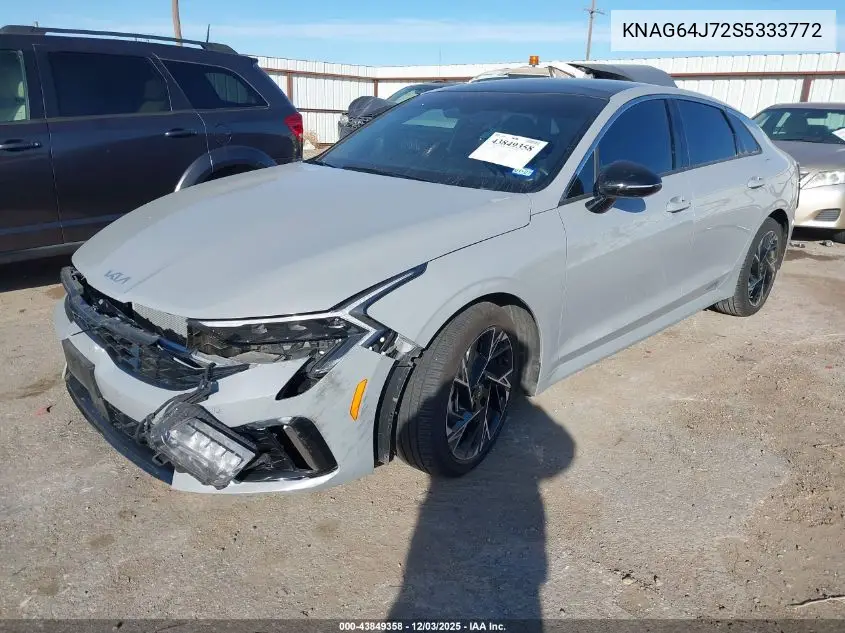 KNAG64J72S5333772 2025 Kia K5 Gt-Line