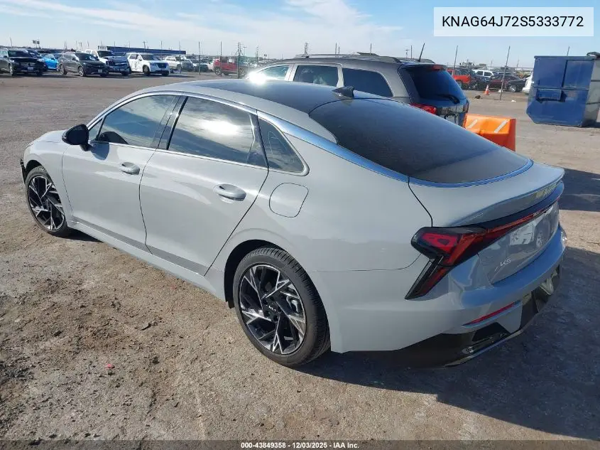 KNAG64J72S5333772 2025 Kia K5 Gt-Line