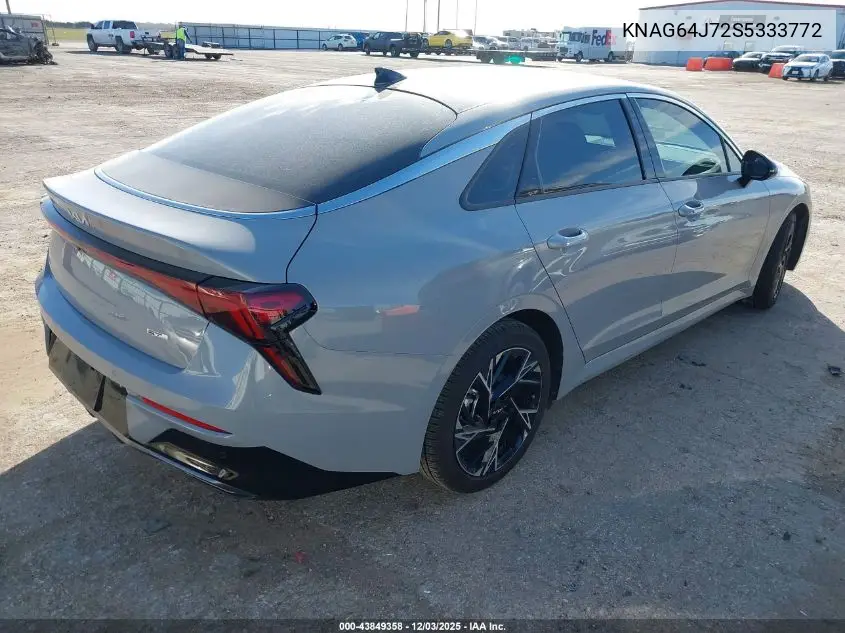 KNAG64J72S5333772 2025 Kia K5 Gt-Line