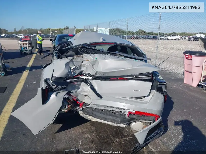 KNAG64J78S5314983 2025 Kia K5 Gt-Line