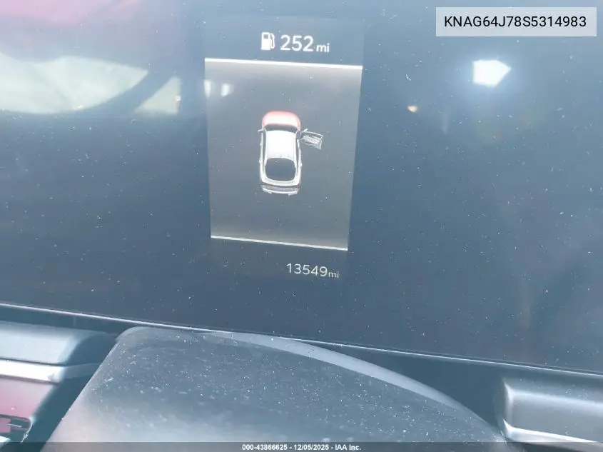 KNAG64J78S5314983 2025 Kia K5 Gt-Line