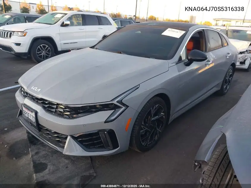 KNAG64J70S5316338 2025 Kia K5 Gt-Line