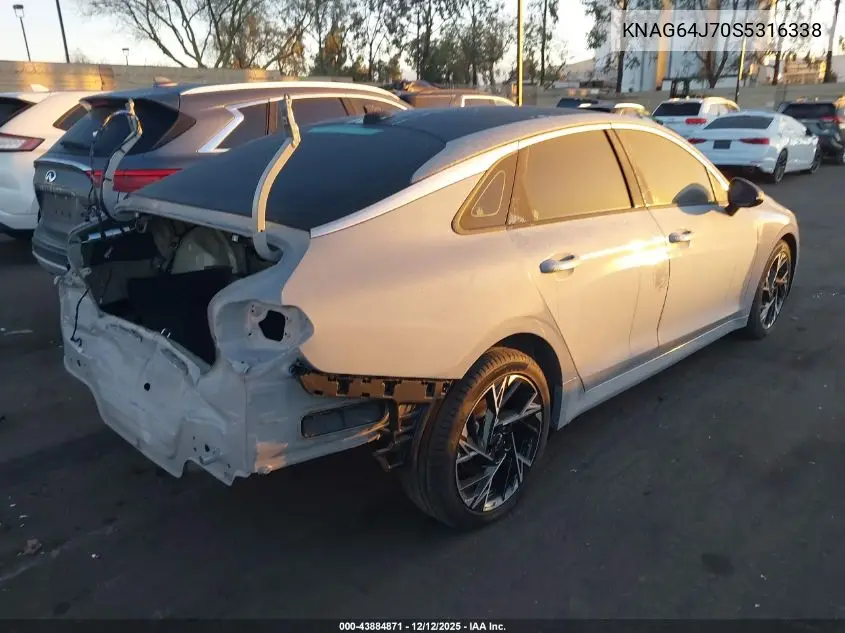 KNAG64J70S5316338 2025 Kia K5 Gt-Line