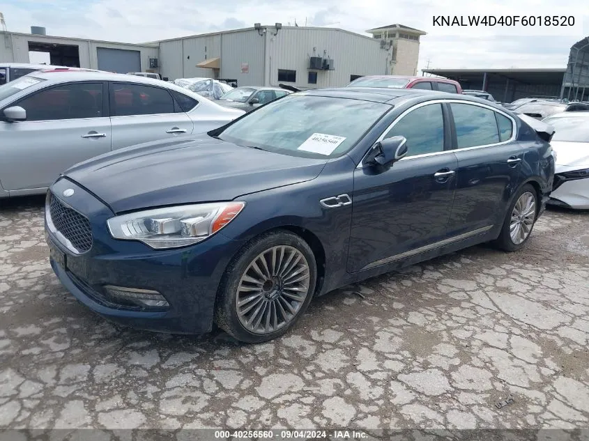 KNALW4D40F6018520 2015 Kia K900