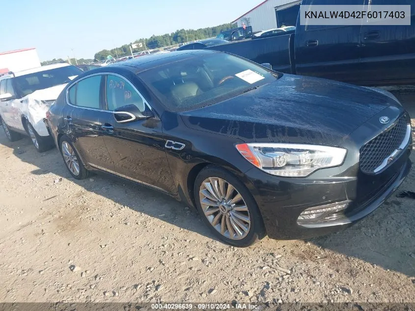 KNALW4D42F6017403 2015 Kia K900