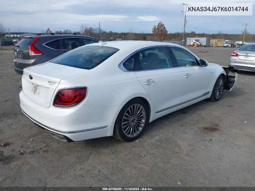 KNAS34J67K6014744 2019 Kia K900 Luxury