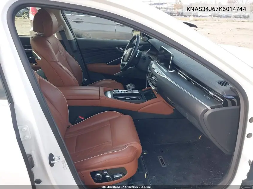 KNAS34J67K6014744 2019 Kia K900 Luxury