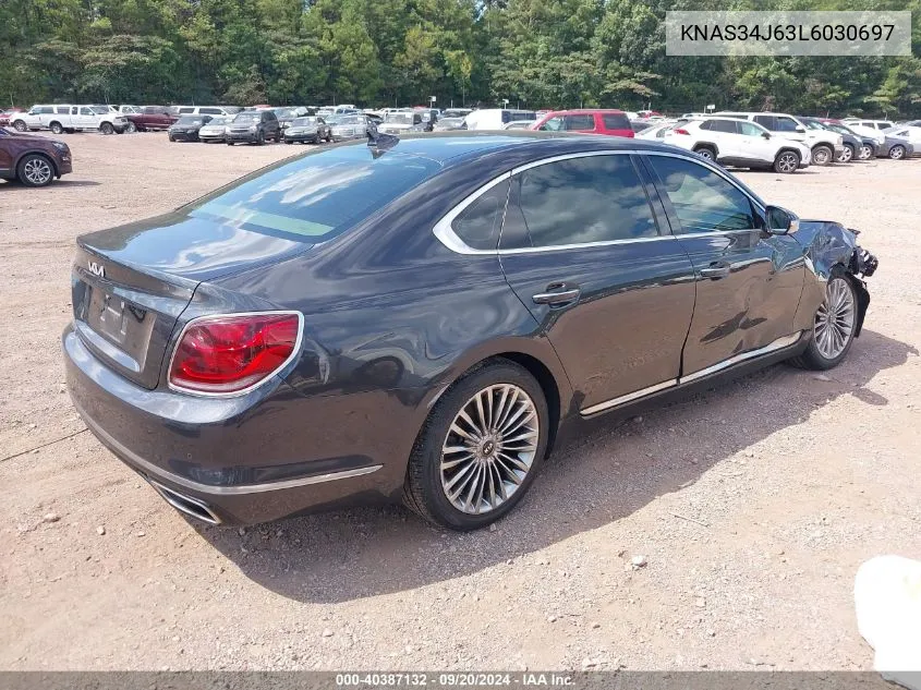 KNAS34J63L6030697 2020 Kia K900 Luxury