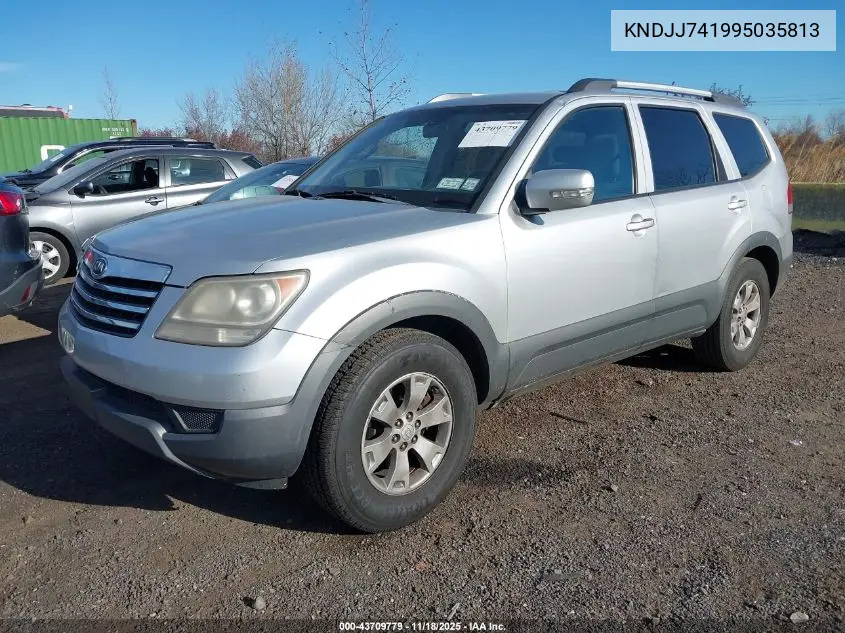 KNDJJ741995035813 2009 Kia Borrego Lx