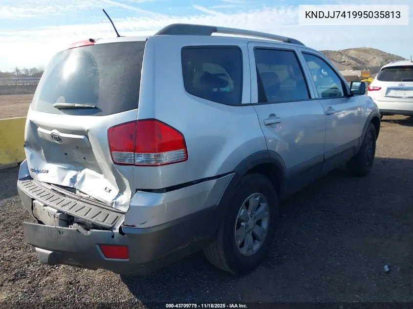 KNDJJ741995035813 2009 Kia Borrego Lx