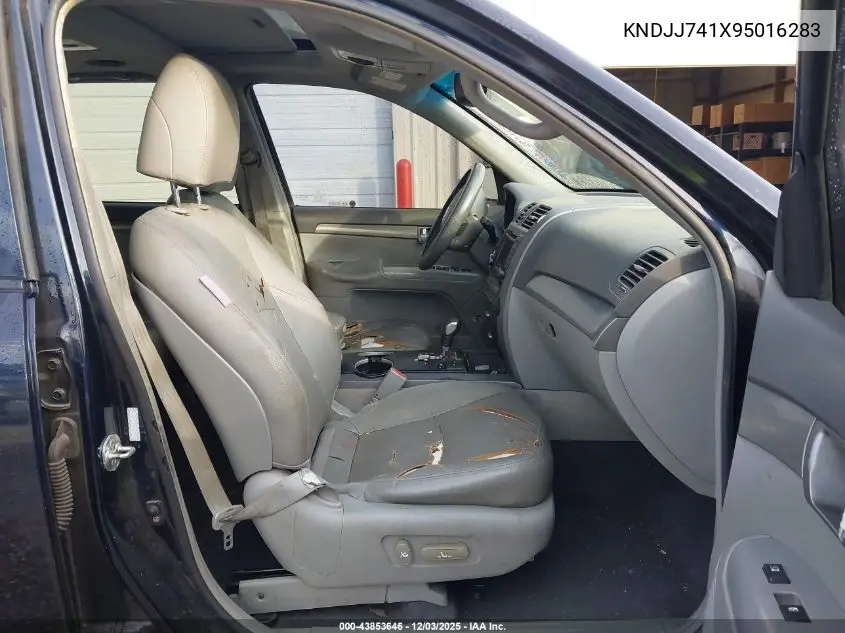 KNDJJ741X95016283 2009 Kia Borrego Ex V6