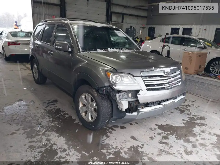 KNDJH741095017535 2009 Kia Borrego Lx V6