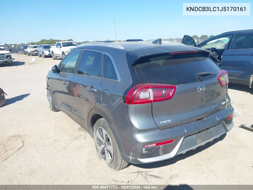 KNDCB3LC1J5170161 2018 Kia Niro Fe/Lx