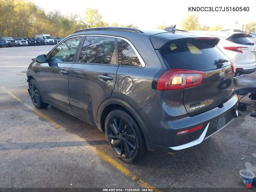 KNDCC3LC7J5160540 2018 Kia Niro Ex