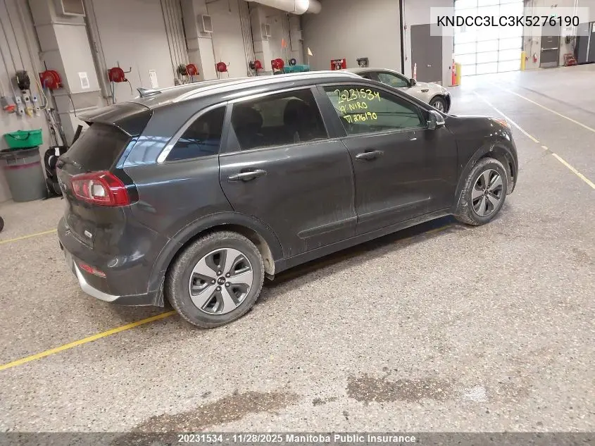KNDCC3LC3K5276190 2019 Kia Niro Ex Premium