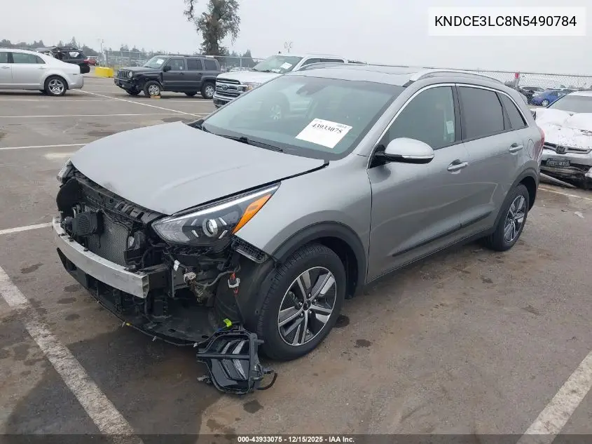 KNDCE3LC8N5490784 2022 Kia Niro Ex Premium