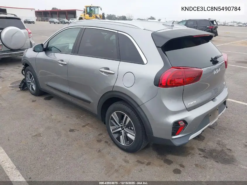 KNDCE3LC8N5490784 2022 Kia Niro Ex Premium