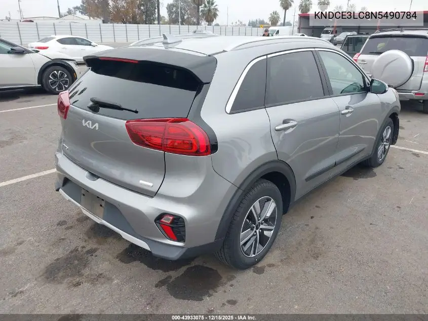KNDCE3LC8N5490784 2022 Kia Niro Ex Premium