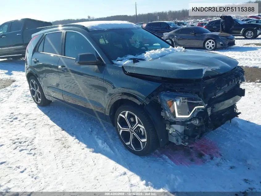 KNDCR3LEXP5115388 2023 Kia Niro Ex Touring