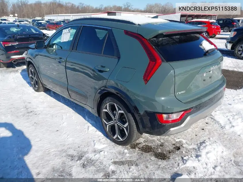KNDCR3LEXP5115388 2023 Kia Niro Ex Touring