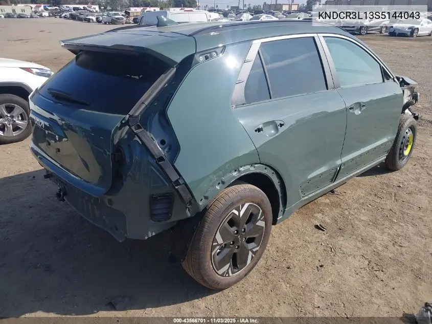 KNDCR3L13S5144043 2025 Kia Niro Ev Wind