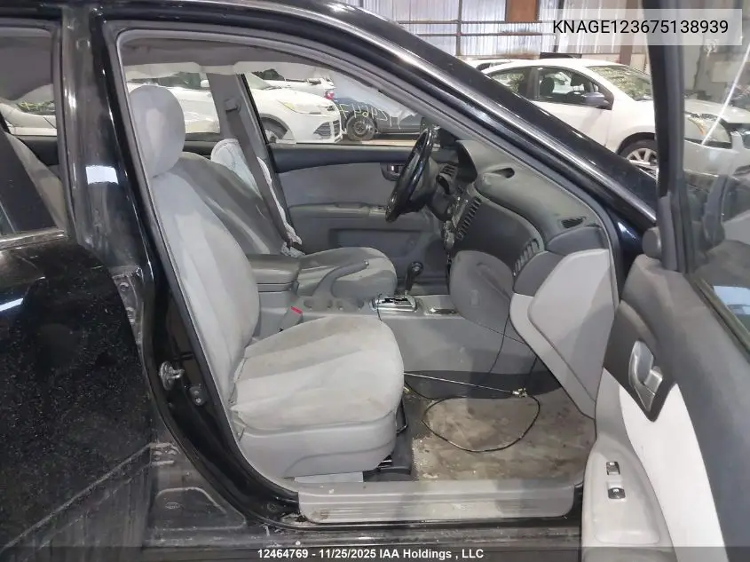 KNAGE123675138939 2007 Kia Optima Lx/Ex