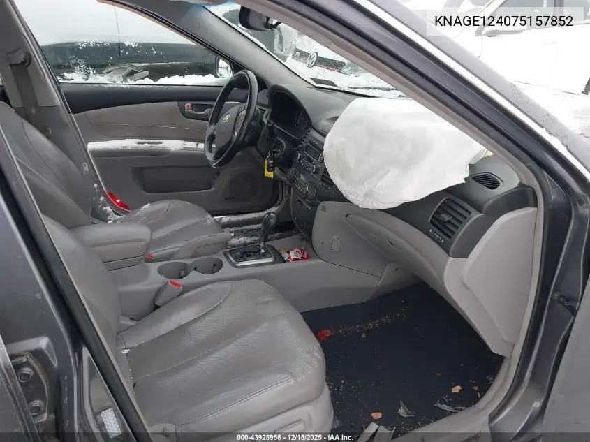 KNAGE124075157852 2007 Kia Optima Ex V6