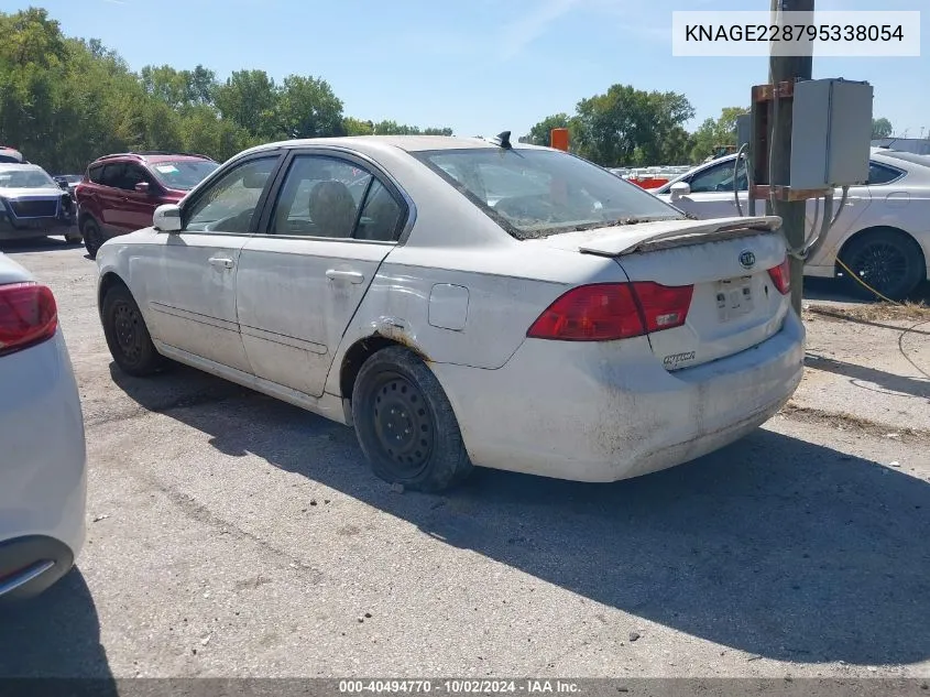 KNAGE228795338054 2009 Kia Optima Lx