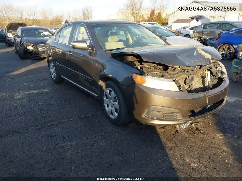 KNAGG4A87A5375665 2010 Kia Optima Lx