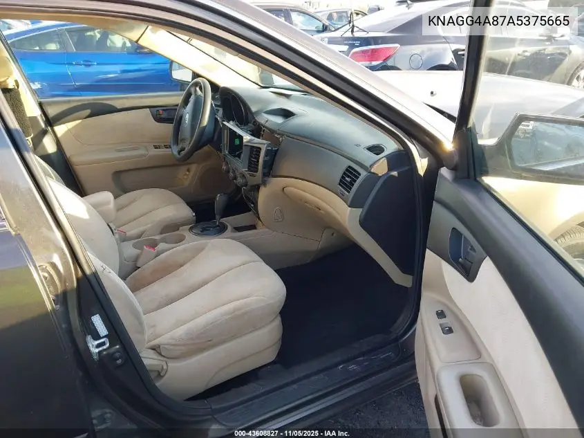 KNAGG4A87A5375665 2010 Kia Optima Lx