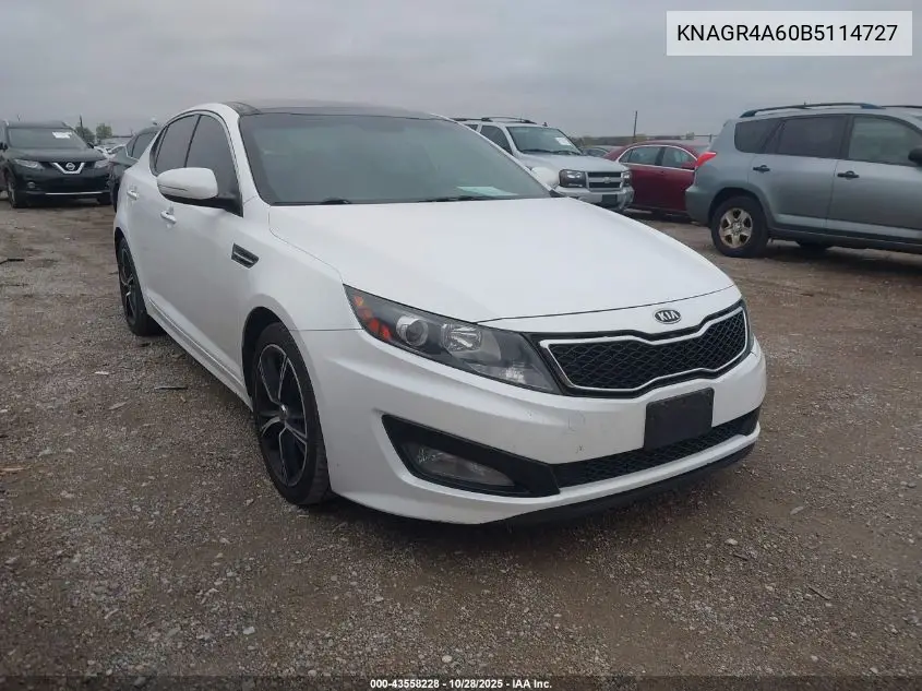 KNAGR4A60B5114727 2011 Kia Optima Sx