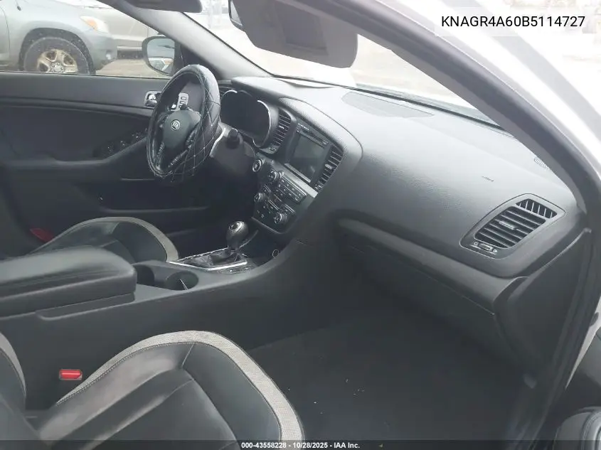 KNAGR4A60B5114727 2011 Kia Optima Sx