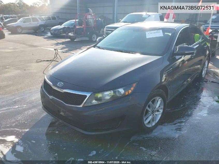 KNAGM4A73B5072531 2011 Kia Optima Lx