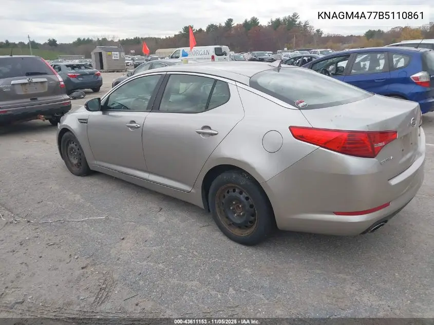KNAGM4A77B5110861 2011 Kia Optima Lx
