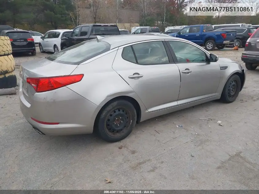 KNAGM4A77B5110861 2011 Kia Optima Lx