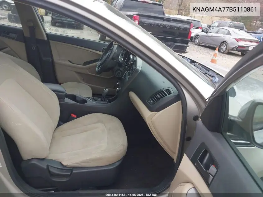 KNAGM4A77B5110861 2011 Kia Optima Lx