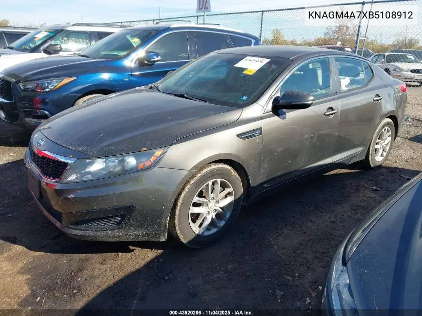 KNAGM4A7XB5108912 2011 Kia Optima Lx
